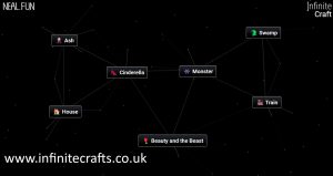 how to make beauty and the beast in infinite craft