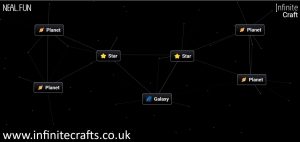 how to make a galaxy in Infinite Craft