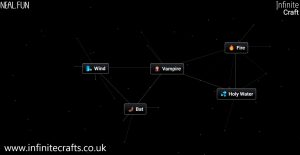 how to make bat in infinite craft