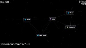 how to make holy water in infinite craft