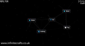 how to make iceberg in infinite craft 