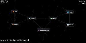 how to make kaleidoscope in infinite craft