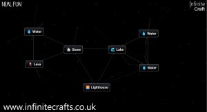 how to make lighthouse in infinite craft