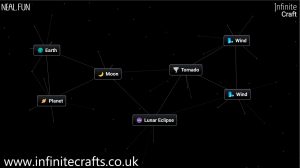 how to make lunar eclipse in infinite craft