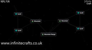 how to make mountain range in infinite craft