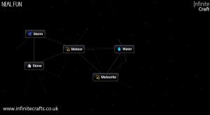 how to make meteorite in infinite craft