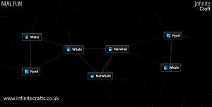 how to make narwhale in infinite craft 