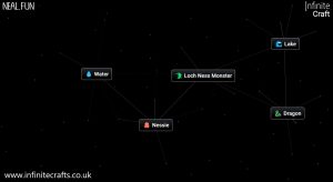 how to make nessie in infinite craft 