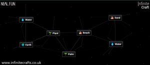 how to make palm in infinite craft