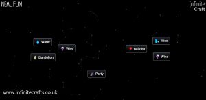 how to make party in infinite craft 