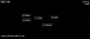 how to make dinosaur in infinite craft