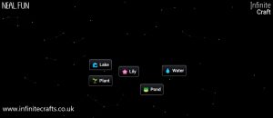 how to make pond in infinite craft