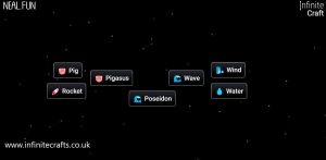 how to make poseidon in infinite craft