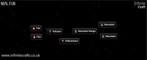 how to make yellowstone in infinite craft