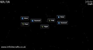 how to make algae in infinite craft