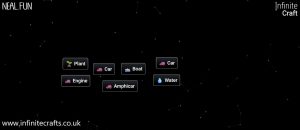 how to make amphicar in infinite craft