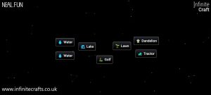 how to make golf in infinite craft