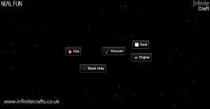 how to make black hole in infinite craft